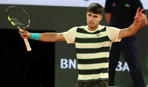 Карлос Алкарас продължава защитата на титлата си на Ролан Гарос - 1