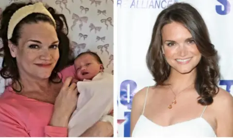 Актриса роди момиченце от починалия си преди 10 години мъж - 1