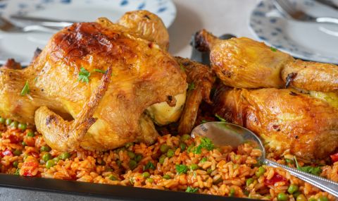 Рецепта на деня: Печена кокошка (или пиле) с ориз за Атанасовден - 1