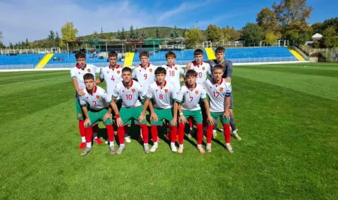 Bulgaria's U-15 national team with a resounding success over Armenia - 1