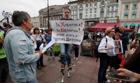 Хабаровск отново на протест срещу Путин - 1