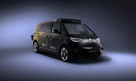 Volkswagen-и без шофьор тръгнаха по улиците на Берлин - 1