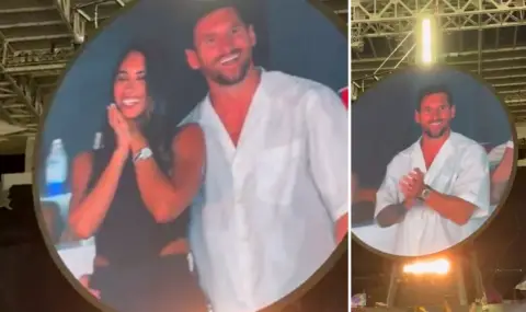 Меси попадна в обектива на камера за целувки - 1