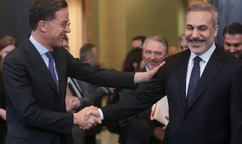 Hakan Fidan discussed NATO issues with Mark Rutte in Brussels  - 1