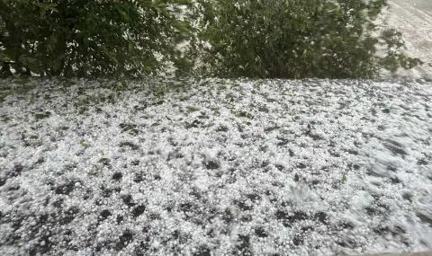 Облакът, донесъл градушка в Новозагорско, е бил огромен: 12 на 20 км - 1