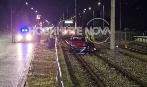 Катастрофа спря движението на трамваите по „Ботевградско шосе” - 1