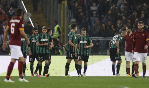 10 от Рома достигнаха до геройско равенство срещу Сасуоло - 1