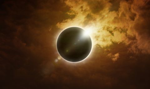 Западното полукълбо ще наблюдава зрелищно слънчево затъмнение "огнен пръстен" - 1