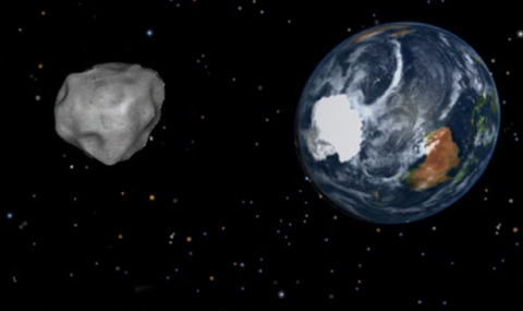 НАСА предава на живо рекордното приближаване на астероид - 1