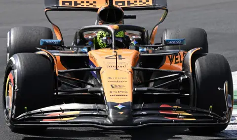 "Макларън" блести в Баку: Ландо Норис с най-добро време в първата тренировка за Гран при на Азербайджан - 1