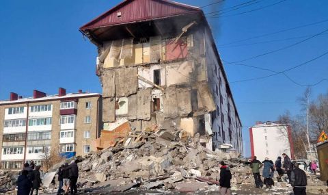 Експлозия в жилищна сграда в Русия, има най-малко 7 загинали  - 1