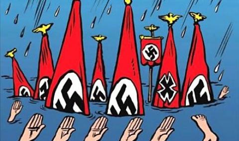 „Шарли Ебдо“ удави нацистите в Тексас - 1
