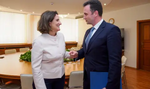 Станков обсъди ключови приоритети в енергетиката с изпълнителния вицепрезидент на ЕК Тереса Рибера - 1