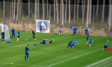 Левски проведе първа тренировка на турска земя, Сангаре се завърна - 1