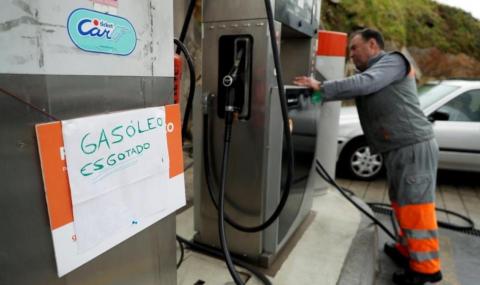 Как изглежда съвременен бензинов колапс: На живо от Португалия - 1
