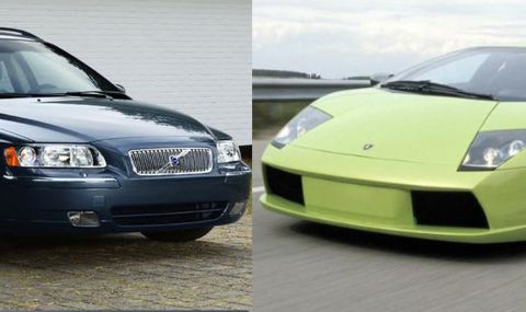 Знаете ли какво е общото между Lamborghini Murcielago и Volvo V70? (ВИДЕО) - 1