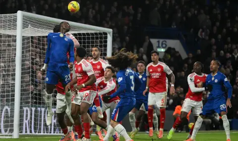 Арсенал взе точка срещу 10 от Челси - 1