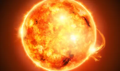 Най-силните слънчеви изригвания се дължат на гигантско петно - 1