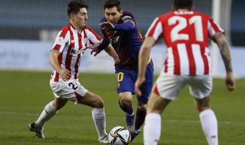 Атлетик Билбао постави Барселона на колене и вдигна Суперкупата на Испания (ВИДЕО) - 1