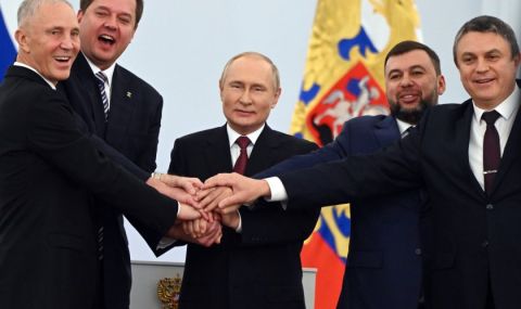 Путин прие назначените от Кремъл ръководители на ЛНР и Запорожка област - 1