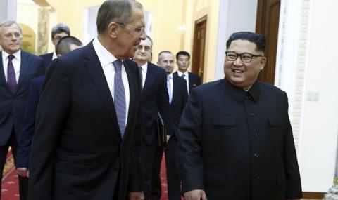 Лавров към Ким Чен-ун: Много здраве от Путин (СНИМКИ) - 1