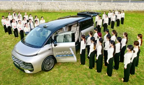 42 people in Geely minivan (VIDEO)  - 1
