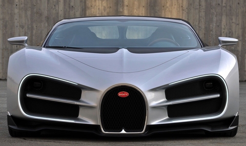 Bugatti Chiron трябвало да изглежда така - 1