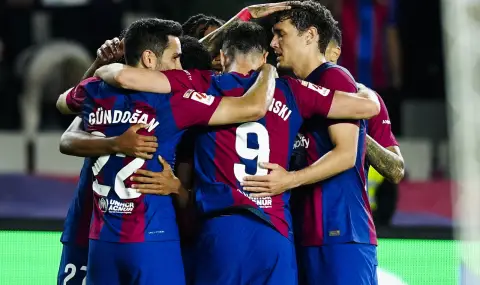 Барселона си върна второто място в Ла Лига - 1
