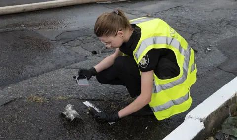 Без жертви! Заблуден боен дрон, най-вероятно украински, се взриви на естонска територия - 1