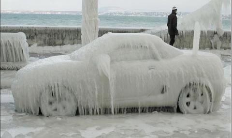 Как да мием колата през зимата - 1