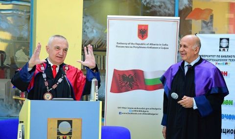 Президентът на Албания стана "Doctor honoris causa" на УниБИТ - 1