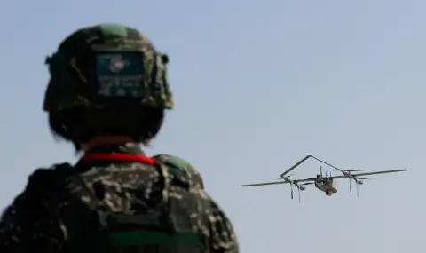 Battle drill! Taiwan's military simulates repelling a Chinese attack from the sea  - 1