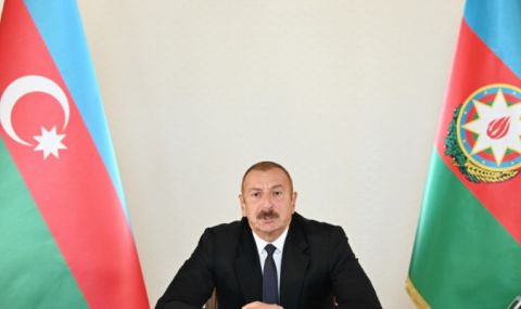 Президентът на Азербайджан пристига в България - 1