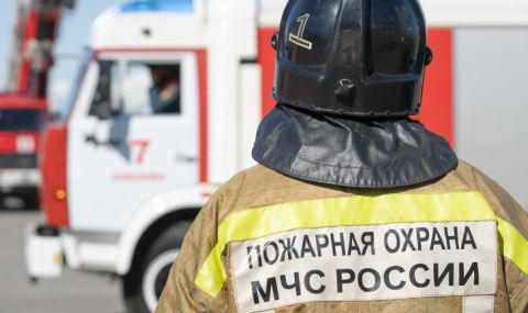 Пожар в рафинерия в Ростовска област - 1