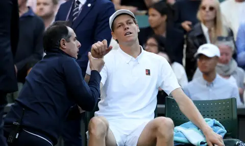 Яник Синер под въпрос за четвъртфиналите на Уимбълдън след контузия – ще повтори ли съдбата на Григор Димитров? - 1