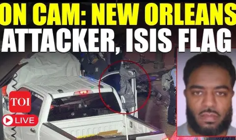 42-year-old Shamsuddin Jabbar is the perpetrator of the bloody attack in New Orleans VIDEO  - 1