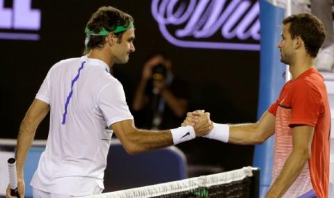 Григор Димитров нарече Федерер "старче" (ВИДЕО) - 1