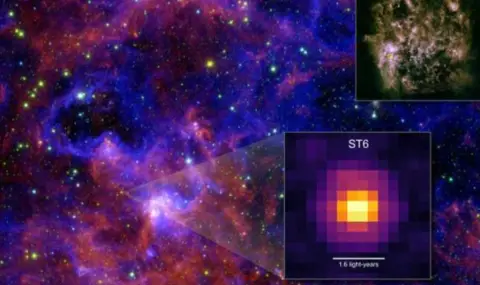 Сензационно: За първи път замразени съставки за живот са открити извън Млечния път - 1