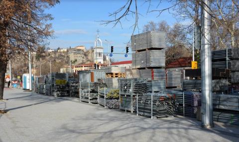 Започна строежът на сцената за откриването на Пловдив - Европейска столица на културата 2019 - 1