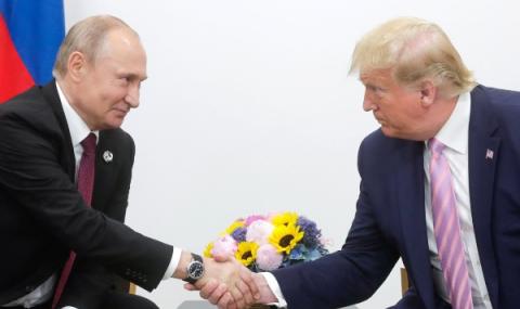 Доналд Тръмп подаде ръка на Владимир Путин - 1