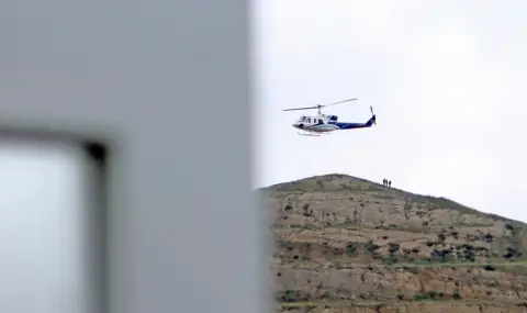Установено е точното местоположение на хеликоптера на президента на Иран
