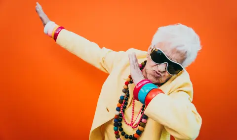 98-годишна баба - модел за подражание - 1