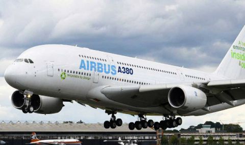 Airbus A380 - най-големият пътнически самолет в света - 1