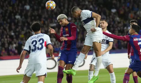 ПСЖ е на 1/2-финалите на Шампионската лига след страхотен обрат срещу Барселона - 1