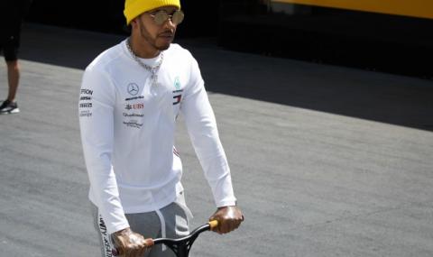 Хамилтън: Не се качвам често на кола - 1