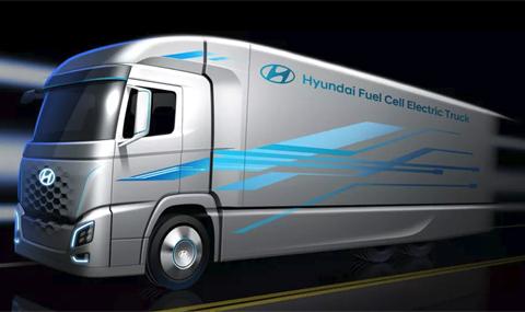 TIR-ове на водород от Hyundai идват в Европа - 1