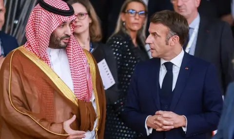 Macron concluded a strategic partnership agreement with Saudi Arabia  - 1