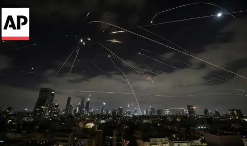 Иран прати нов ракетен залп по Израел, атакува с ракета от брега самолетоносача "Ейбрахам Линкълн"