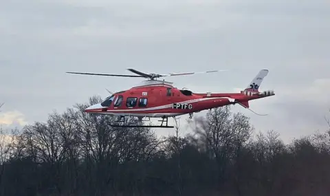Тестваха петия български медицински хеликоптер - 1