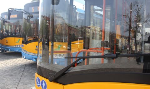 Тестват новите софийски тролейбуси в Пилзен - 1